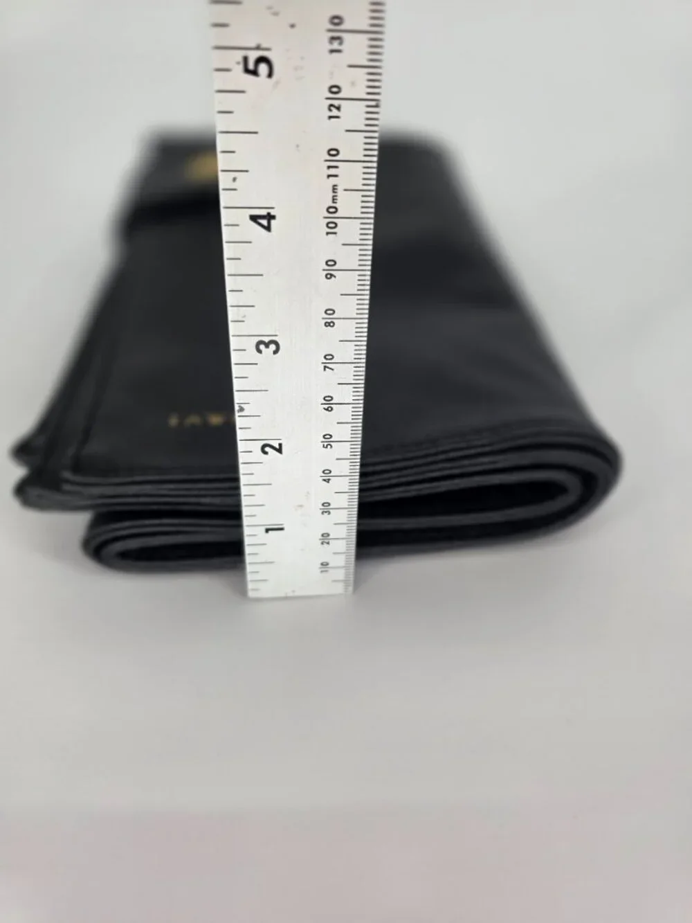 Fawn Design Premium Faux Leather Portable Changing Pad - Black